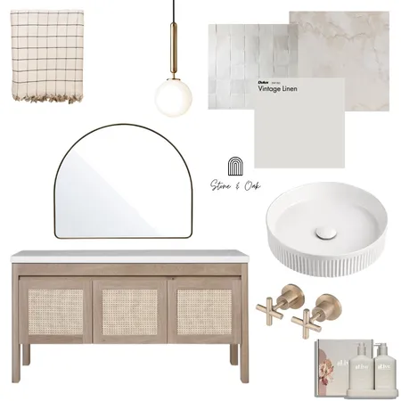 Warm neutrals Interior Design Mood Board by Stone and Oak on Style Sourcebook