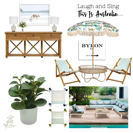 Laugh and Sing... this is Australia Interior Design Mood Board by Plush Design Interiors on Style Sourcebook