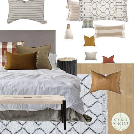 Cozy Bedroom 5 Interior Design Mood Board by Studio Vincent on Style Sourcebook