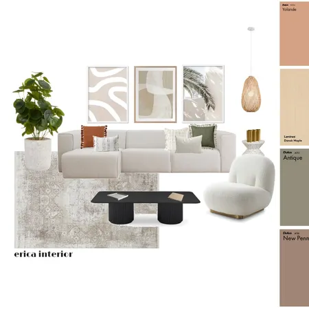 Living Interior Design Mood Board by erica_interior on Style Sourcebook