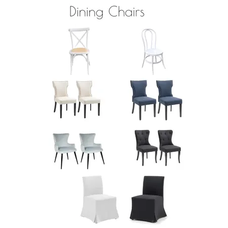 Dining Chairs Interior Design Mood Board by christina_helene designs on Style Sourcebook