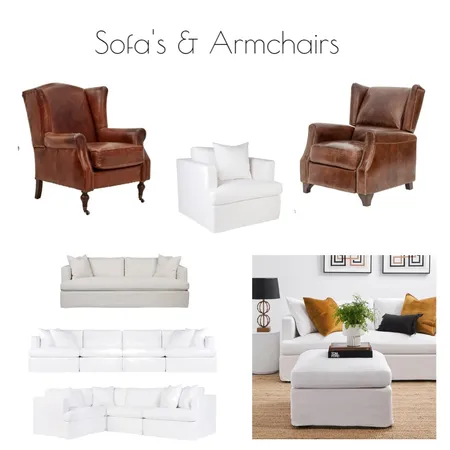 Sofa's & Armchairs Interior Design Mood Board by christina_helene designs on Style Sourcebook