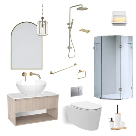 Sameple Board Bathroom V1 Interior Design Mood Board by kristyye on Style Sourcebook