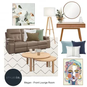 Megan - Front Room 2 Interior Design Mood Board by Harluxe Interiors on Style Sourcebook