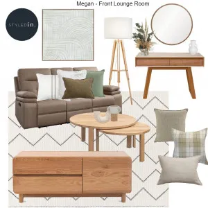 Megan - Front Room 3 Interior Design Mood Board by Harluxe Interiors on Style Sourcebook