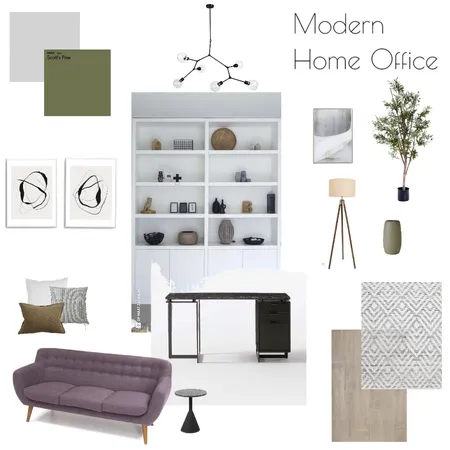 Home Office Project Interior Design Mood Board by Miranda Nacarelli on Style Sourcebook