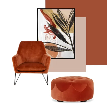 Orange Interior Design Mood Board by Lounge Lovers Adelaide on Style Sourcebook