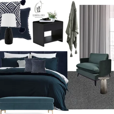 Master bedroom Interior Design Mood Board by Oleander & Finch Interiors on Style Sourcebook