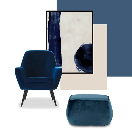 Indigo Interior Design Mood Board by Lounge Lovers Adelaide on Style Sourcebook