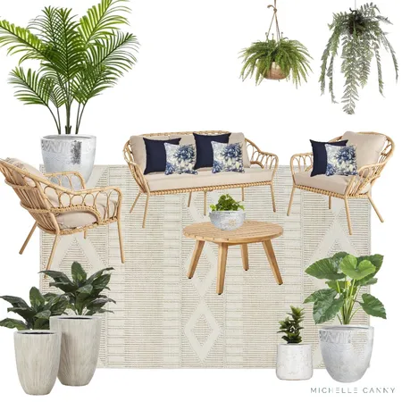 Draft Mood Board - Outdoor Area - Hayley Evans Interior Design Mood Board by Michelle Canny Interiors on Style Sourcebook