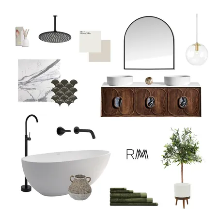 Bathroom Reno Interior Design Mood Board by RMM Interiors on Style Sourcebook