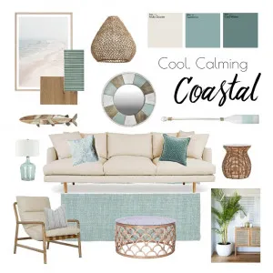 Cool, Calming Coastal Interior Design Mood Board by mmg on Style Sourcebook