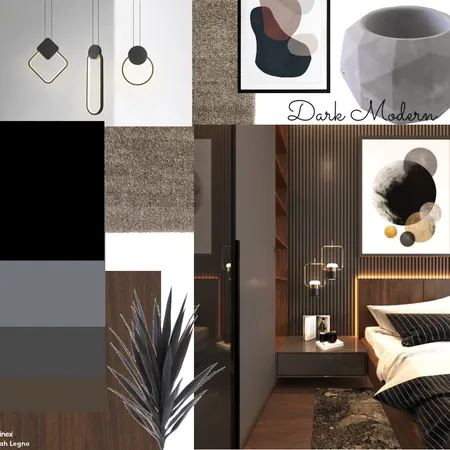 dark modern Interior Design Mood Board by A98 on Style Sourcebook