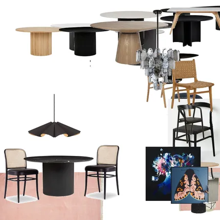 Kate Thomson dining table options Interior Design Mood Board by Little Design Studio on Style Sourcebook