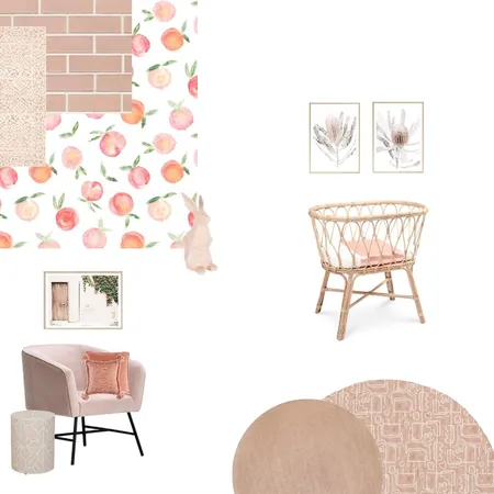 little peach nursery Interior Design Mood Board by Design2022 on Style Sourcebook