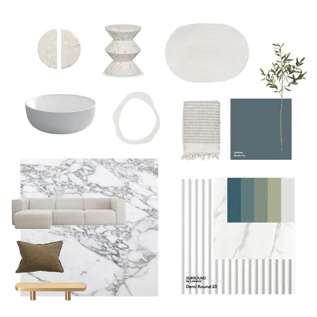 blue olive inspiration Interior Design Mood Board by Design2022 on Style Sourcebook