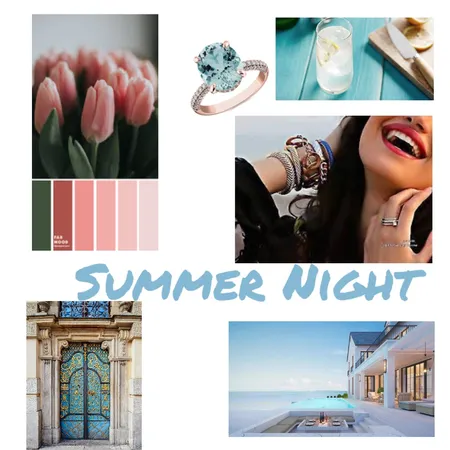 summer night Interior Design Mood Board by ksjdew on Style Sourcebook