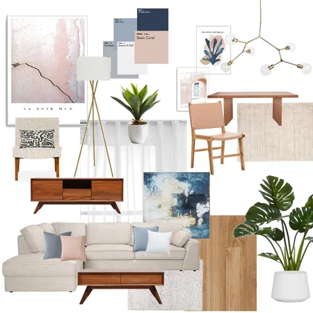 Living Room - Modern Coastal Interior Design Mood Board by frandemetriou on Style Sourcebook
