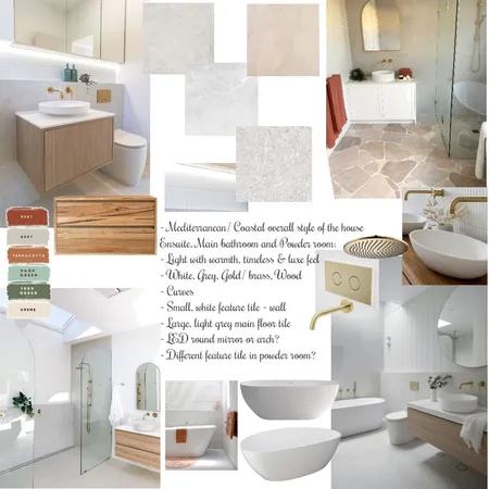 A + L Ensuite, Bath, Powder Interior Design Mood Board by alarnalawrence on Style Sourcebook