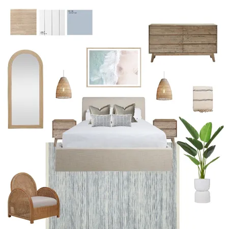 Coastal Bedroom Interior Design Mood Board by Suite.Minded on Style Sourcebook