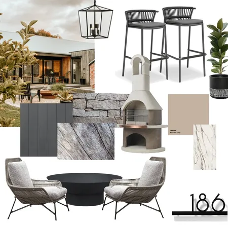 Exterior JHSB project _ 3 Interior Design Mood Board by Oleander & Finch Interiors on Style Sourcebook