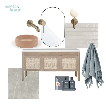 Bathroom light and airy Interior Design Mood Board by Siesta Home on Style Sourcebook