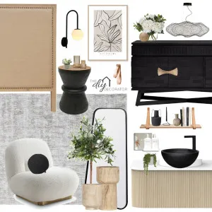 Modern master Interior Design Mood Board by Thediydecorator on Style Sourcebook