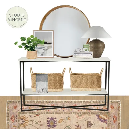 Hall Table 2 Interior Design Mood Board by Studio Vincent on Style Sourcebook
