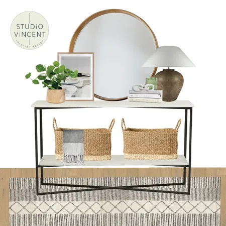 Hall Table 3 Interior Design Mood Board by Studio Vincent on Style Sourcebook