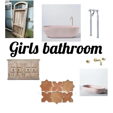 girls bathroom Interior Design Mood Board by frankie76 on Style Sourcebook
