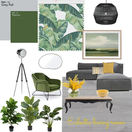 Green living room Interior Design Mood Board by JSkinner on Style Sourcebook