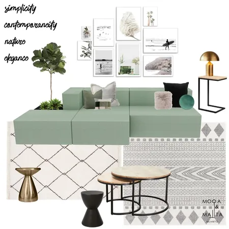 Natural Scandi Interior Design Mood Board by Alessia Malara on Style Sourcebook