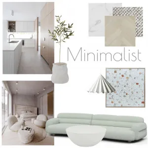 Minimalist Interior Design Mood Board by Phoebe Kenelley on Style Sourcebook