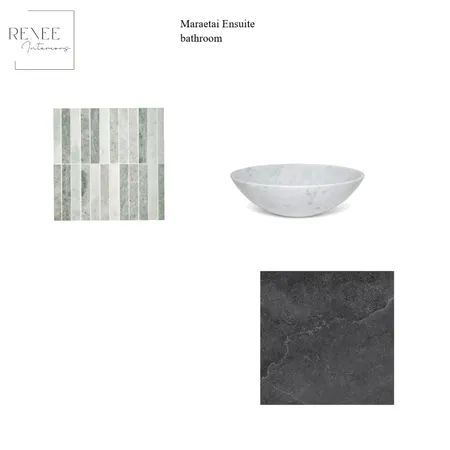 Maraetai Ensuite bathroom MB Interior Design Mood Board by Renee Interiors on Style Sourcebook