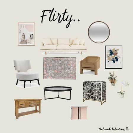 Flirty Interior Design Mood Board by shandathomas on Style Sourcebook