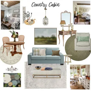 Country Cabin Interior Design Mood Board by Lucey Lane Interiors on Style Sourcebook