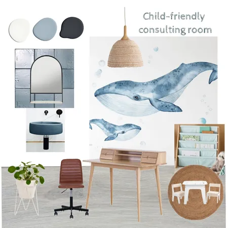 Child-friendly consulting room Interior Design Mood Board by The Creative Advocate on Style Sourcebook
