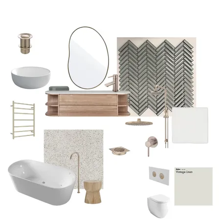 Sage bathroom Interior Design Mood Board by abbycreevey on Style Sourcebook