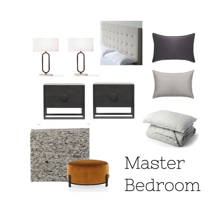 SE Master Bedroom Interior Design Mood Board by Boutique Yellow Interior Decoration & Design on Style Sourcebook
