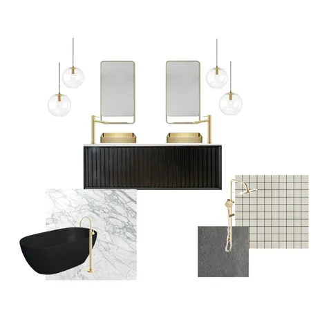 black Interior Design Mood Board by abbycreevey on Style Sourcebook