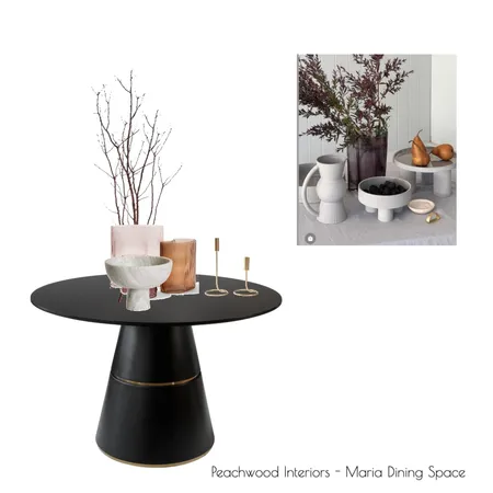 Maria Dining space Interior Design Mood Board by Peachwood Interiors on Style Sourcebook