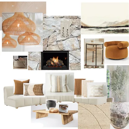 Lounge Room Interior Design Mood Board by Carla Fidler on Style Sourcebook