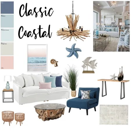 Classic Coastal Interior Design Mood Board by jessicalyn831 on Style Sourcebook
