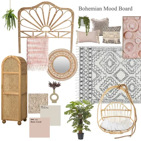 Bohemian Mood board Interior Design Mood Board by AmyBarnhoorn on Style Sourcebook