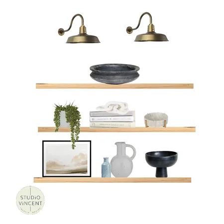 Shelf Styling 2 Interior Design Mood Board by Studio Vincent on Style Sourcebook