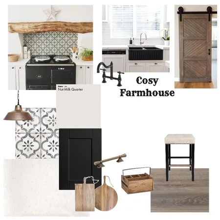 Cosy Farmhouse Interior Design Mood Board by rhekitch on Style Sourcebook