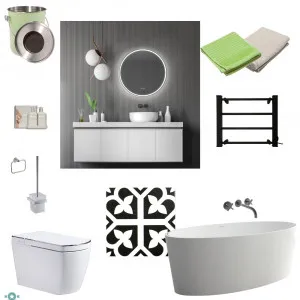 Bathroom Interior Design Mood Board by Lubitel on Style Sourcebook