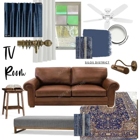 Heartwood Farm- TV room Persian FB Interior Design Mood Board by BRAVE SPACE interiors on Style Sourcebook