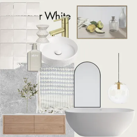 Coastal Bathroom Interior Design Mood Board by Elijah on Style Sourcebook