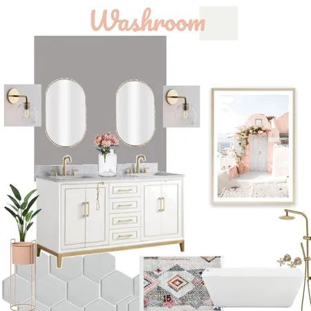 Washroom Interior Design Mood Board by Yas33 on Style Sourcebook
